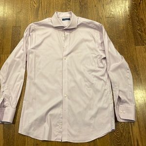 Cole Haan men’s pink dress shirt long sleeve size 17 34/35